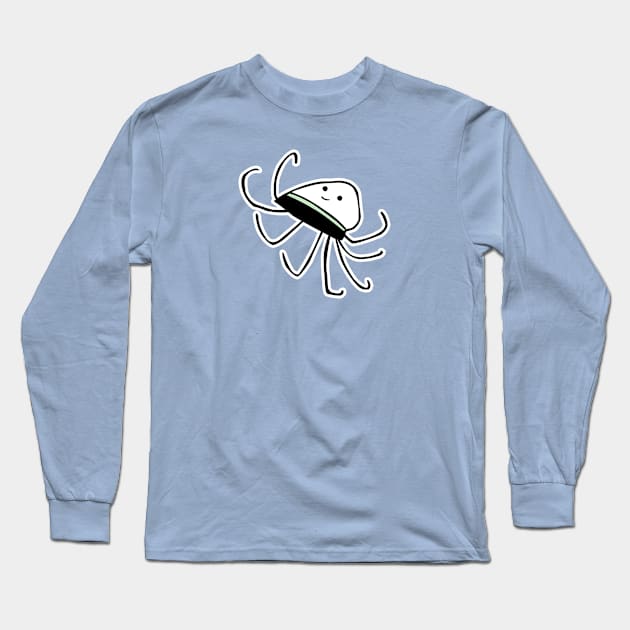 Octopus by Kids Long Sleeve T-Shirt by SpookyMeerkat